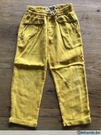 Zara, gele broek, maat 116, Fille, Utilisé, Enlèvement ou Envoi, Pantalon