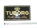 TUBORG WORLD FAMOUS BIER anno 1967 by Rob. Otten, Nieuw, Reclamebord, Plaat of Schild, Ophalen of Verzenden