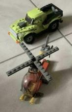 Lego helikopter en wagen
