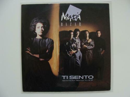 Matia Bazar ‎– Ti Sento (1986), CD & DVD, Vinyles Singles, Single, Pop, 7 pouces, Enlèvement ou Envoi