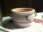 Ancien pot en grès gris/bleu, Antiquités & Art, Antiquités | Ustensiles de cuisine, Enlèvement ou Envoi