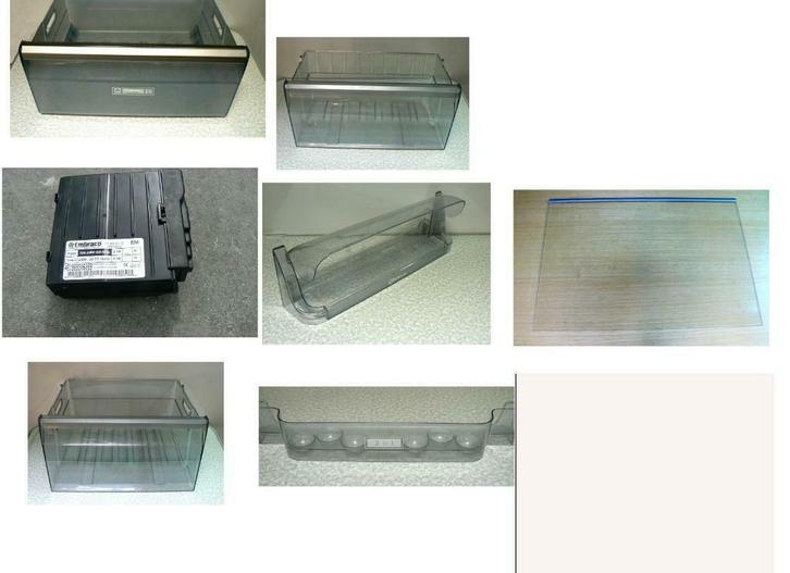 Lade – schuif – schuiven – schap - glasplaat ijskast diepvri, Elektronische apparatuur, Koelkasten en IJskasten, Gebruikt, Ophalen of Verzenden