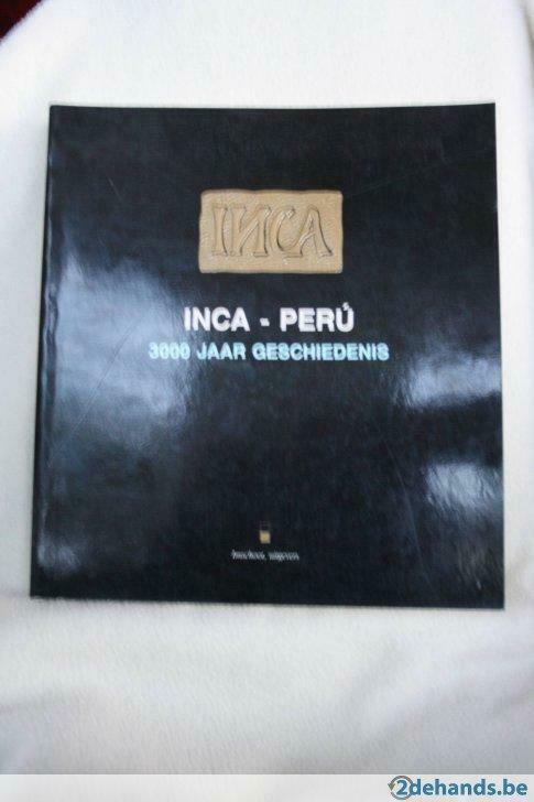 Inca-Peru. 3000 jaar geschiedenis. Pre-Colombiaanse Kunst..., Livres, Art & Culture | Architecture, Utilisé, Enlèvement ou Envoi