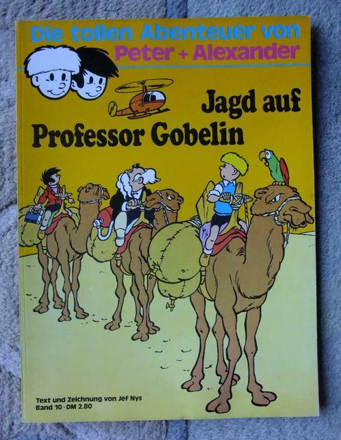 Jommeke: Peter + Alexander 10: Jagd auf Professor Gobelin!, Boeken, Stripverhalen, Zo goed als nieuw, Eén stripboek, Ophalen of Verzenden