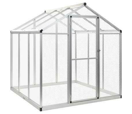 Voliere de jardin ALU chatiere poulailler enclos parc chenil, Animaux & Accessoires, Oiseaux | Accessoires, Neuf, Envoi