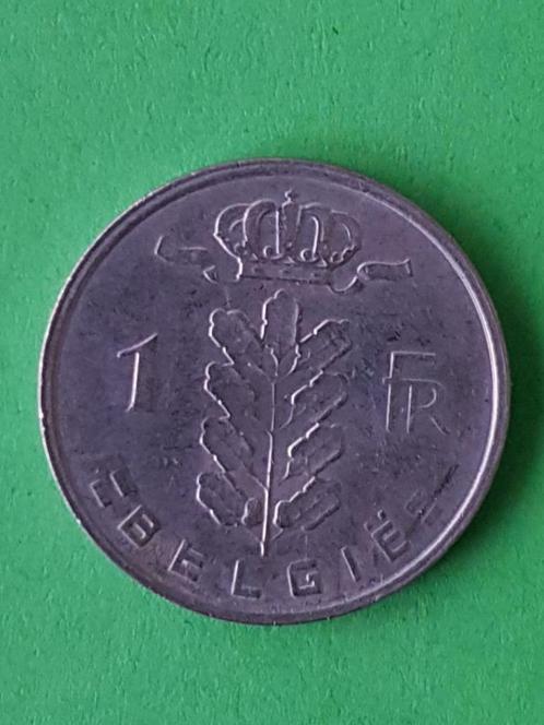 Pièce monnaie 1 Franc Belgique Belgïe Cérès, Timbres & Monnaies, Monnaies | Belgique, Monnaie en vrac, Autre, Enlèvement ou Envoi