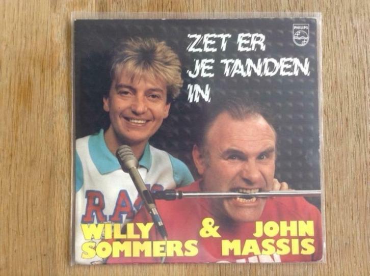 single willy sommers & john massis, Cd's en Dvd's, Vinyl Singles, Single, Nederlandstalig, 7 inch, Ophalen of Verzenden