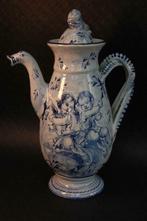 “FENICE ALBISDA” KOFFIE-/THEE- KAN - (30 cm) – (Delft ogend), Ophalen of Verzenden