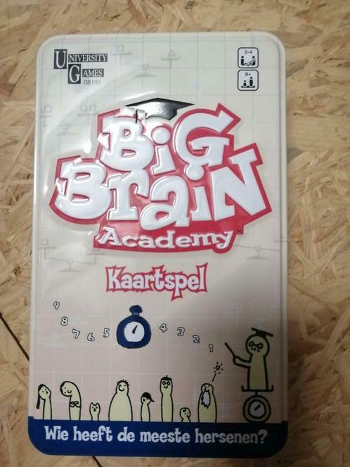 Big Brain Academy kaartspel, Hobby en Vrije tijd, Gezelschapsspellen | Kaartspellen, Zo goed als nieuw, Ophalen of Verzenden