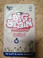 Big Brain Academy kaartspel, Hobby en Vrije tijd, Gezelschapsspellen | Kaartspellen, Ophalen of Verzenden, Zo goed als nieuw, University Games