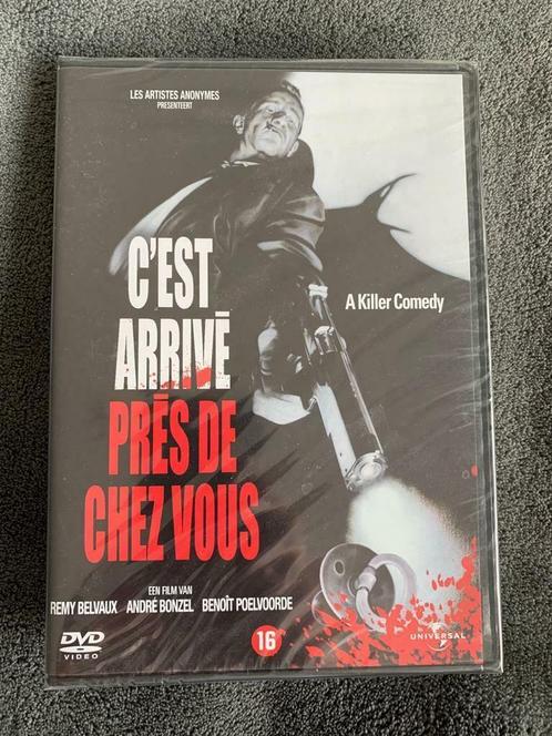 *NIEUW* DVD C’est arrivé près de chez vous, CD & DVD, DVD | Action, Action, À partir de 16 ans, Enlèvement ou Envoi