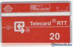 Gebruikte telekaart België D21 205M 20000 ex, Verzamelen, Telefoonkaarten