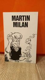 Godard maarten Milaan martin milan - kaart, eind jaren 70?, Verzamelen, Stripfiguren, Ophalen, Nieuw
