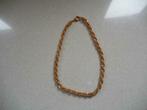 1 collier en or plaqué, Bijoux, Sacs & Beauté, Enlèvement ou Envoi, Comme neuf, Or, Autres matériaux