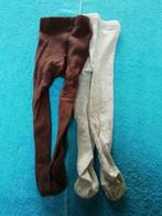 Collants gris et marron, taille 86 Hema, Fille, Utilisé, Autres types, Enlèvement ou Envoi