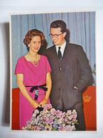 Koning Boudewijn en Koningin Fabiola, fotokaart, vintage, Nieuw, Ophalen of Verzenden, Kaart, Foto of Prent
