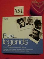 CD Pure..Legends Sony Music 2013 4CD box Rock Blues Pop, Comme neuf, Pop, Enlèvement ou Envoi