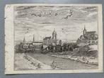 Abbaye de Lobbes gravure XVIIIe siècle, Antiquités & Art, Envoi