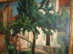 1929 ROGER PARENT Bruxelles huile / toile fauvisme brabançon, Antiquités & Art, Art | Peinture | Moderne, Enlèvement