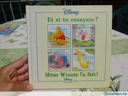 Livre Disney: Et si tu essayais? Même Winnie l'a fait!, Boeken, Kinderboeken | Kleuters, Gelezen, 4 jaar, Ophalen of Verzenden