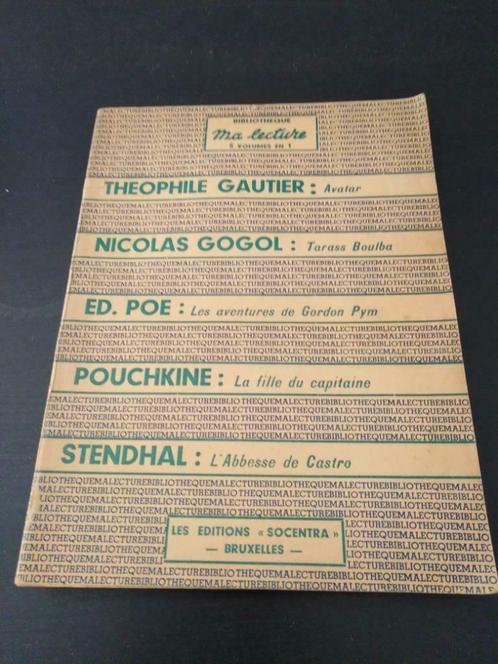 Ma lecture, 5 volumes en 1, Boeken, Literatuur, Gelezen, Ophalen of Verzenden