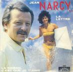 Jean Narcy – La lettre / La raison c’est que je t’aime – Sin, Enlèvement ou Envoi, Single, Utilisé, Pop
