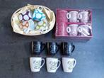 2 sets mokken/tassen, nieuw, geschikt als geschenk, Tasse(s) et/ou soucoupe(s), Autres styles, Enlèvement, Porcelaine