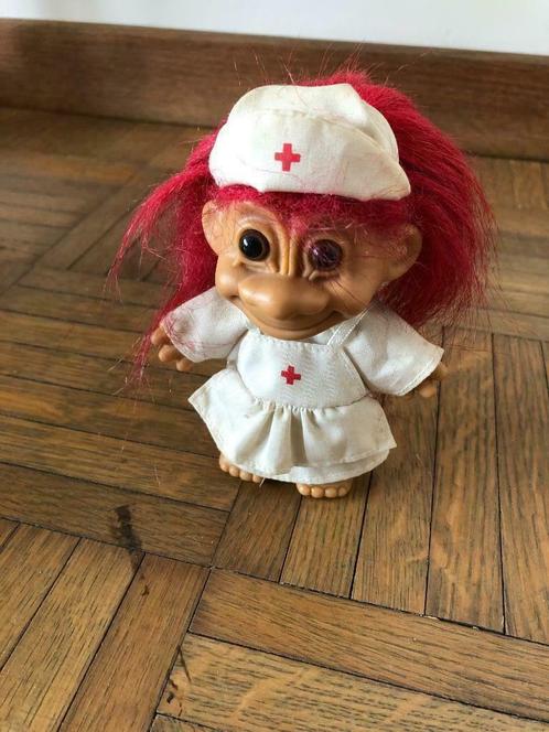 Vintage russische Trol pop verpleegster, Verzamelen, Poppetjes en Figuurtjes, Gebruikt, Ophalen