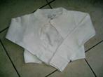 wit kort golfje mt 116, Kinderen en Baby's, Ophalen of Verzenden, Gebruikt, Meisje, Trui of Vest