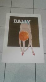 affiche Baly, schoenen, getekend Fix Masseau 1985, Verzamelen, Verzenden, Zo goed als nieuw