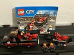 lego 60084  Racemotor transport en Dirt Bike Transporter (44, Ophalen of Verzenden, Zo goed als nieuw, Complete set, Lego