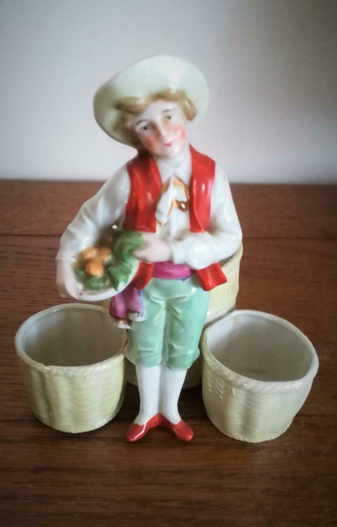 4 Anciens services Poivre, sel et moutarde  Faïence, Antiquités & Art, Antiquités | Accessoires de maison, Envoi