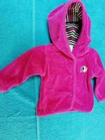 Roze vestje met kap baby club maat 56, Kinderen en Baby's, Babykleding | Maat 56, Meisje, Gebruikt, Ophalen of Verzenden, Truitje of Vestje