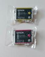 cartouche d'encre Epson jaune T0714, Enlèvement ou Envoi, Neuf, Cartridge