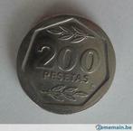 200 pesetas Espagne Juan Carlos 1988 TTB, Timbres & Monnaies, Enlèvement ou Envoi, Espagne