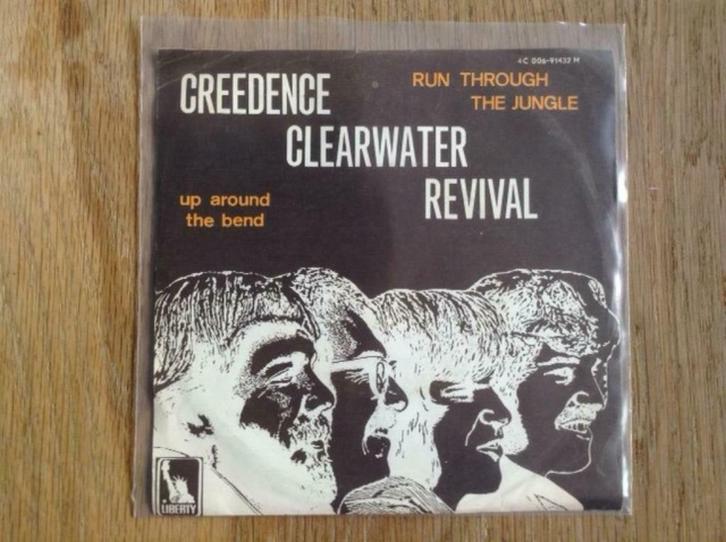 single creedence clearwater revival, Cd's en Dvd's, Vinyl Singles, Single, Rock en Metal, 7 inch, Ophalen of Verzenden