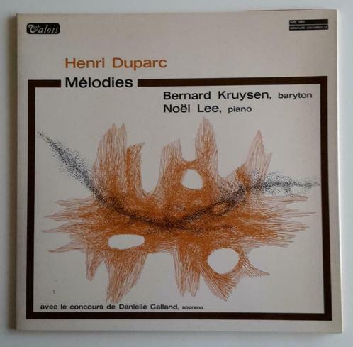 Henri Duparc - Mélodies, CD & DVD, Vinyles | Autres Vinyles, 12 pouces, Enlèvement ou Envoi
