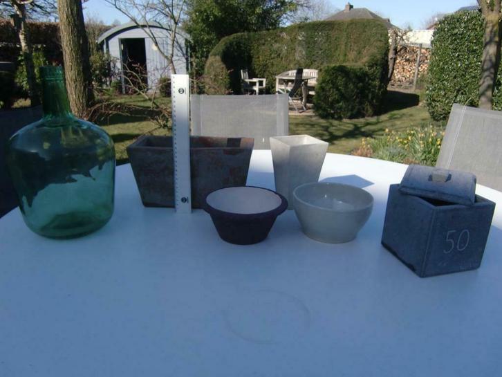 BLOEMPOTTEN, Jardin & Terrasse, Pots de fleurs, Utilisé, Enlèvement ou Envoi