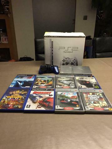 playstation 2 ps2 silver edition, Enlèvement ou Envoi, Utilisé, Aventure et Action