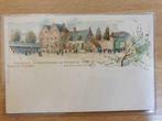Postkaart Litho Brussel 1897 Expo, Collections, Cartes postales | Étranger, Non affranchie, Belgique et Luxembourg, Enlèvement ou Envoi