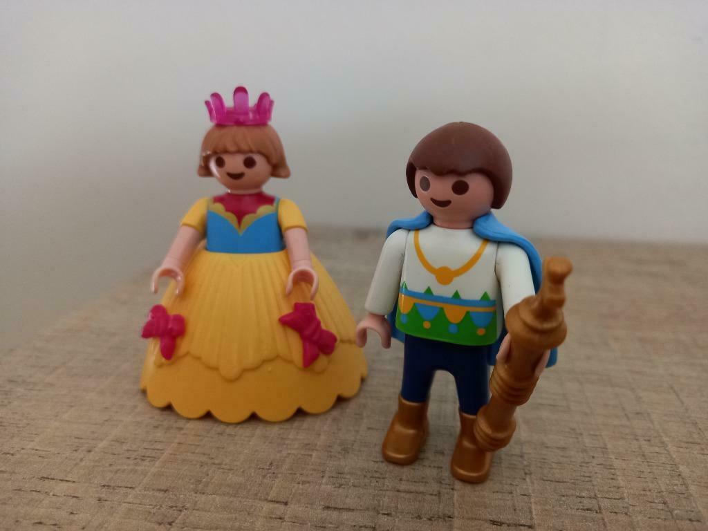 Playmobil prinsje en prinsesje kasteel sprookje, Ophalen of Verzenden, Gebruikt, Complete set