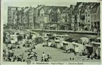 POSTKAART- MIDDELKERKE, STRAND EN ZEEDIJK- 1949, Ophalen of Verzenden, 1940 tot 1960, Gelopen, West-Vlaanderen