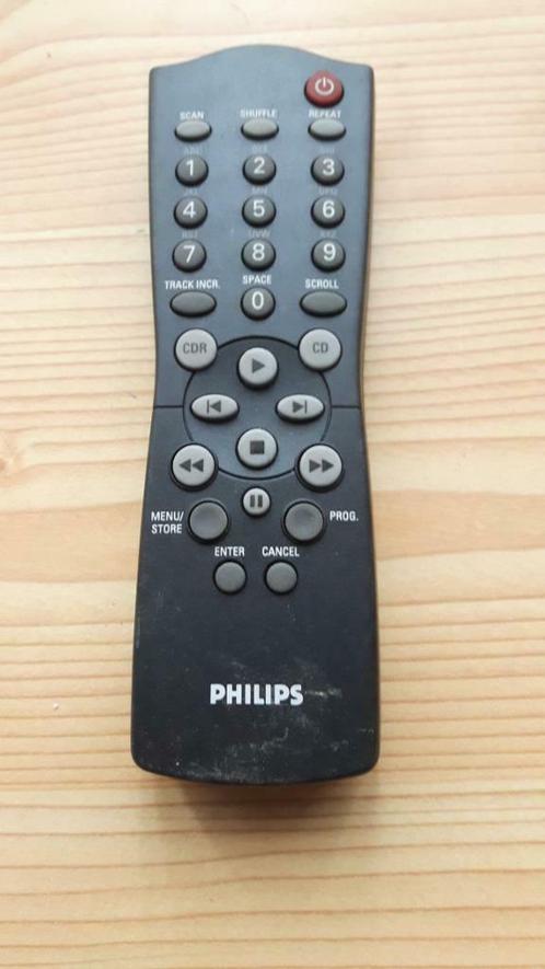 Afstandsbediening Philips RC 282921/01 CD Recorder, TV, Hi-fi & Vidéo, Lecteurs CD, Utilisé, Philips, Portable, Enlèvement ou Envoi