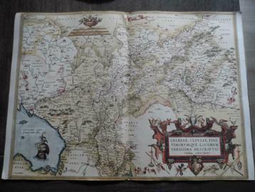 LANDKAARTEN THEATRUM ORBIS TERRARUM 4 SCHITTERENDE KAARTEN beschikbaar voor biedingen