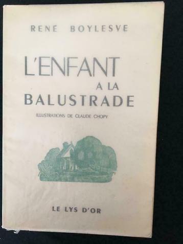 L'enfant à la balustrade - René Boylesve, Envoi