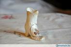 bottine de vitrine en porcelaine ancienne, Ophalen of Verzenden
