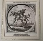 A66-6 Cats Gravure Narrenembleem, Antiek en Kunst, Antiek | Boeken en Manuscripten, Ophalen of Verzenden