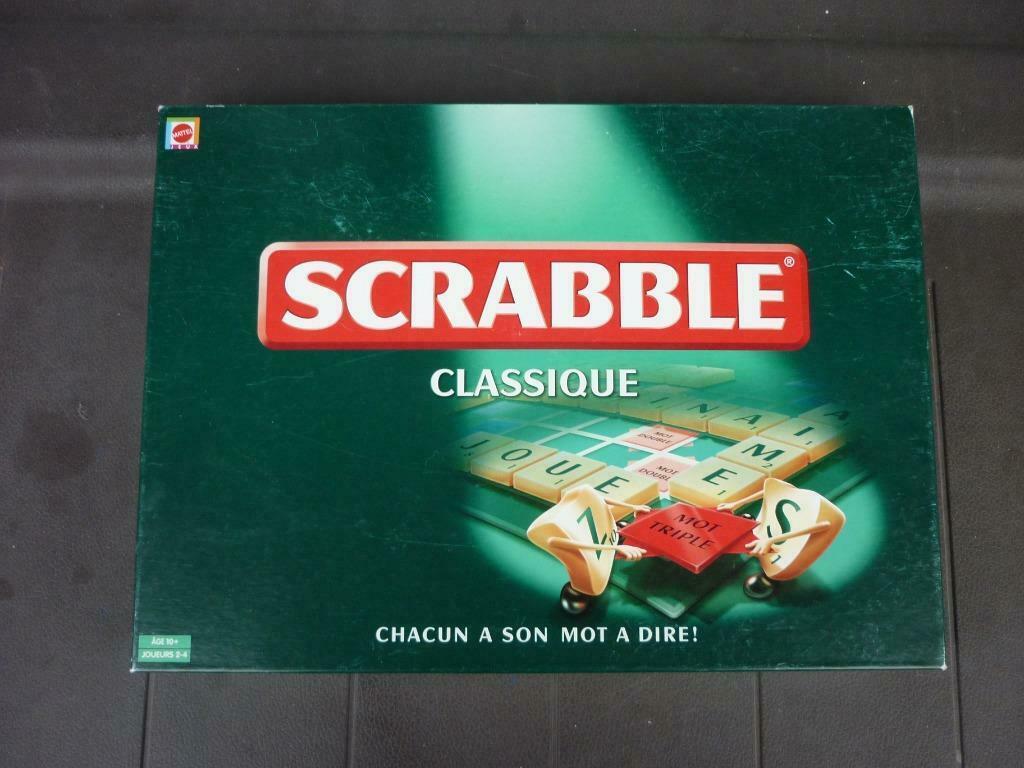 ② Jeu de société - Scrabble Classique - Mattel — Jeux de société