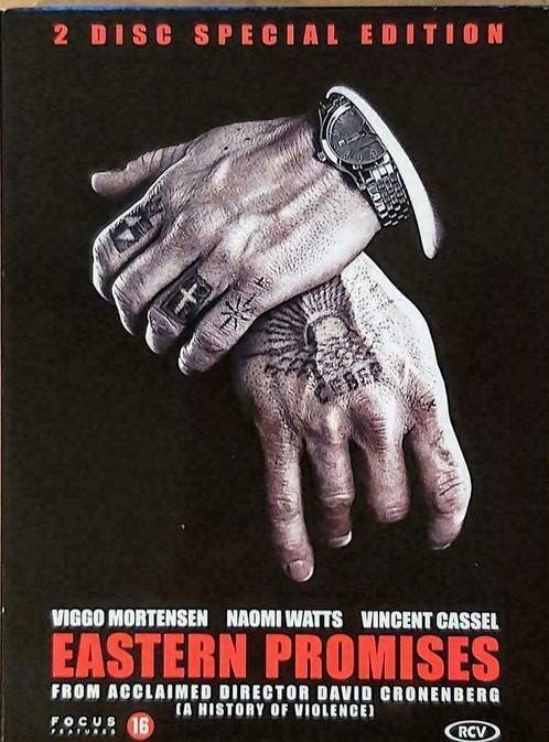 2xDVD (film & bonus): Eastern promises (David Cronenberg), CD & DVD, DVD | Thrillers & Policiers, Mafia et Policiers, À partir de 16 ans