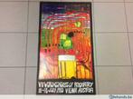 Friedrich Hundertwasser offset poster, 85x100cm